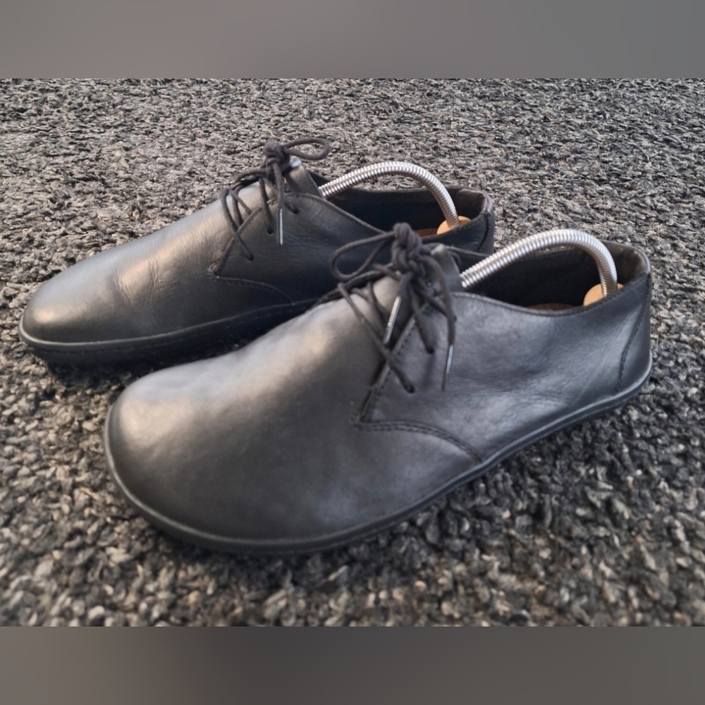 Vivobarefoot Pittards Wild Hide Black Leather Woman Size EU40/US9 - 30004010